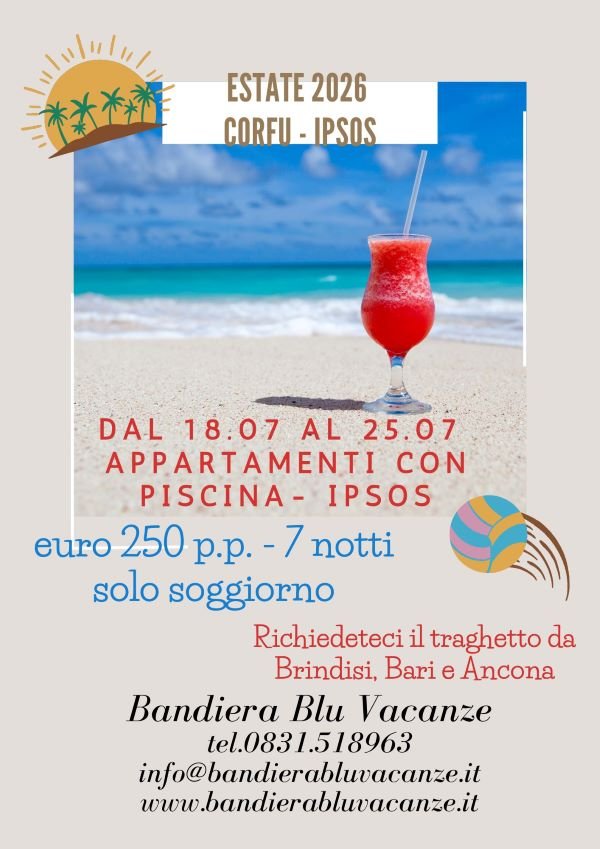 Offertissima Luglio Corfu Ipsos