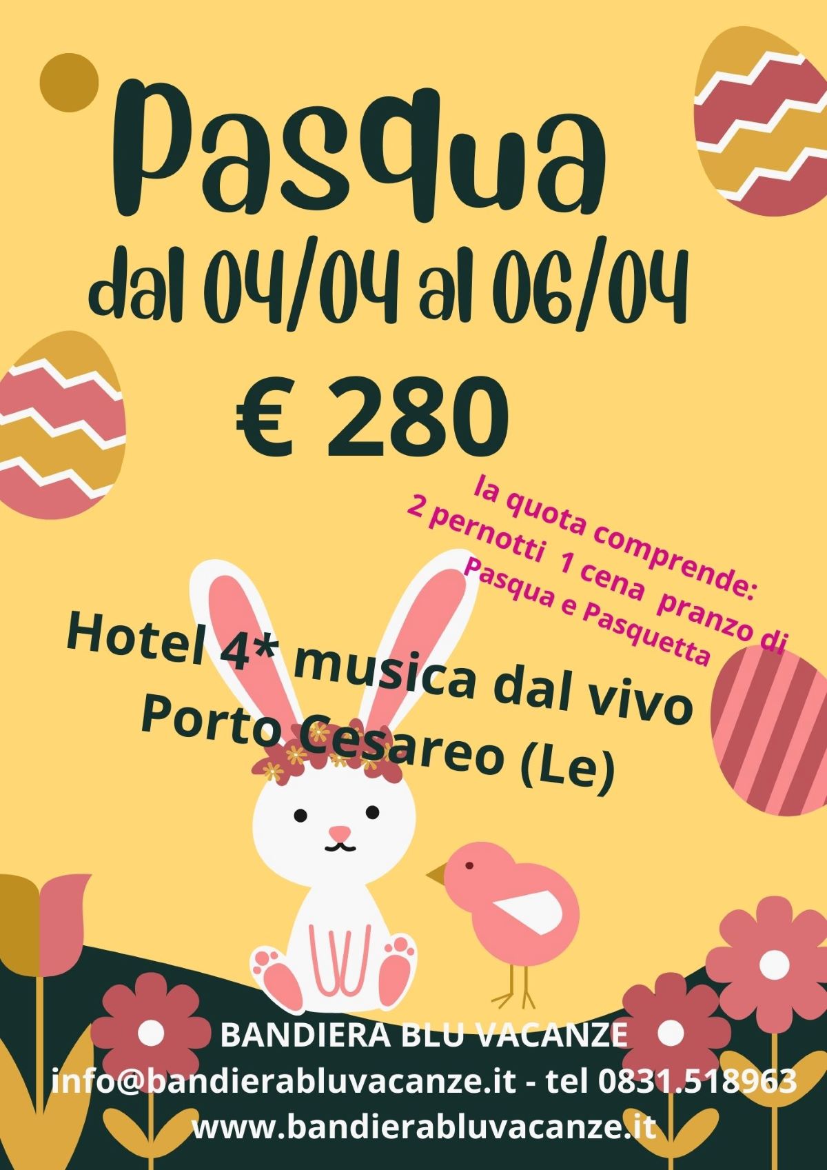Pasqua a Porto Cesareo