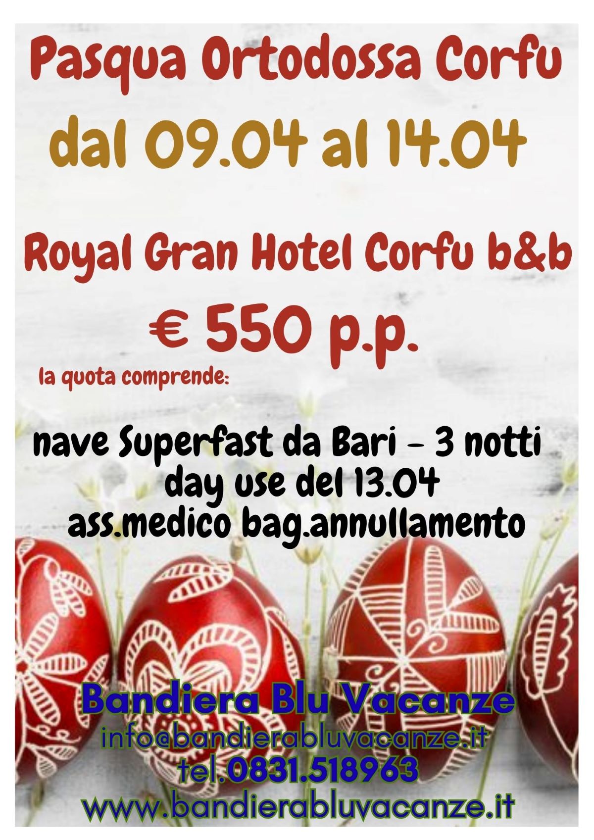 Pasqua Ortodossa a Corfu